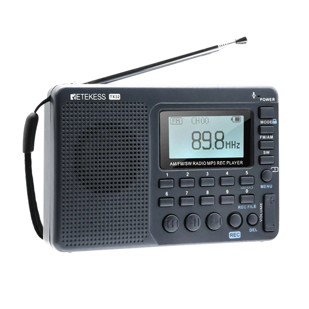 Radiowecker | Tragbares FM/AM/SW