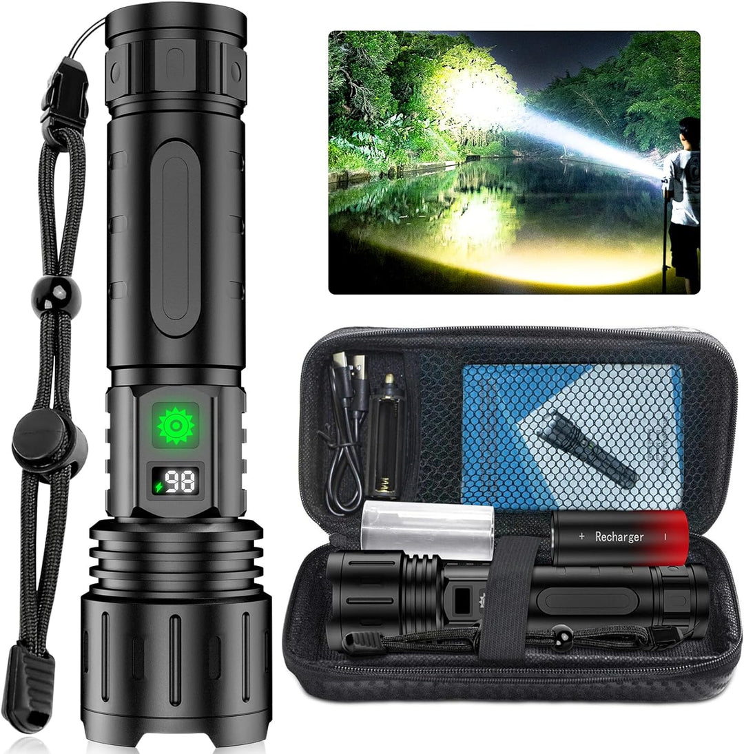 Wiederaufladbare Taschenlampe | Zoomfähig