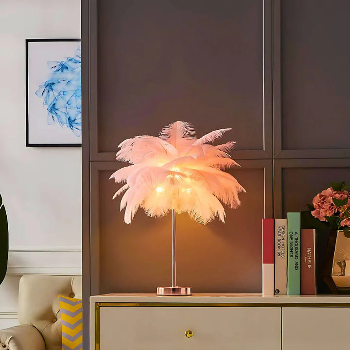 Atmosphärische Palmenlampe | Mit Fernbedienung