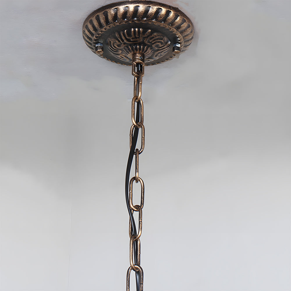 Esstisch Pendelleuchte | Vintage Bronze Elegante Beleuchtung