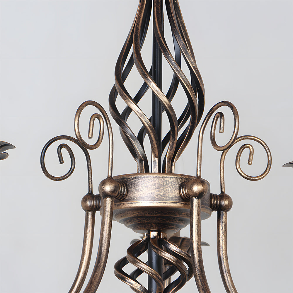 Esstisch Pendelleuchte | Vintage Bronze Elegante Beleuchtung