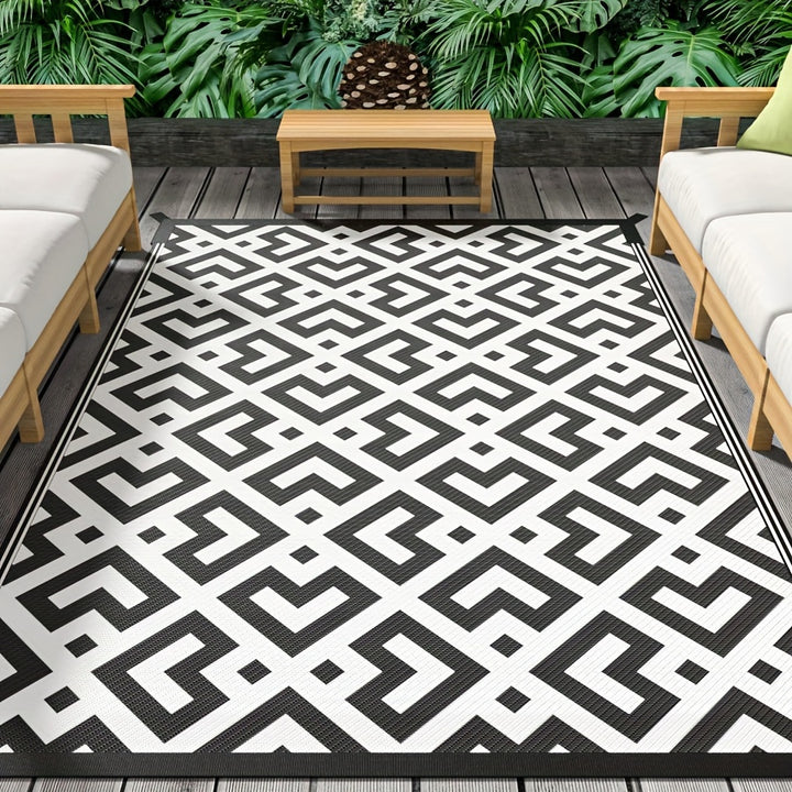 Outdoor Teppich Gewebte PP-Bodenmatte