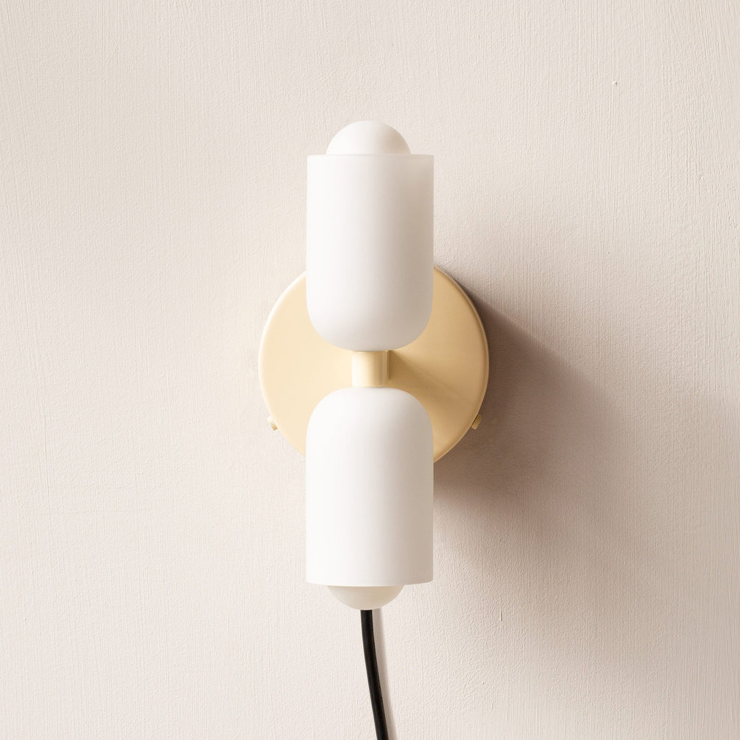 LED Wandleuchte mit Doppelkörper