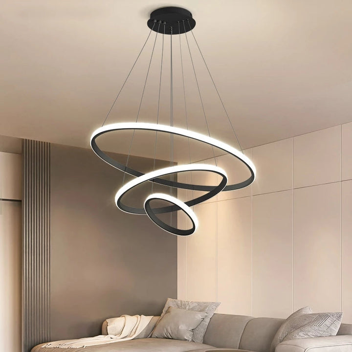 Deckenlampe Moderne mit 3 Ringe