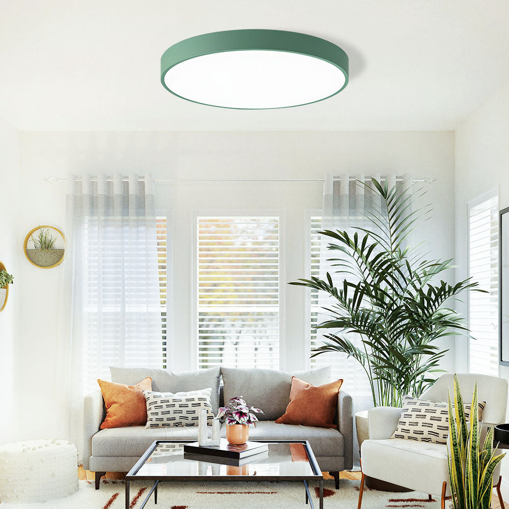 Wohnzimmer Deckenleuchte | Runde LED Deckenlampe Flush Mount