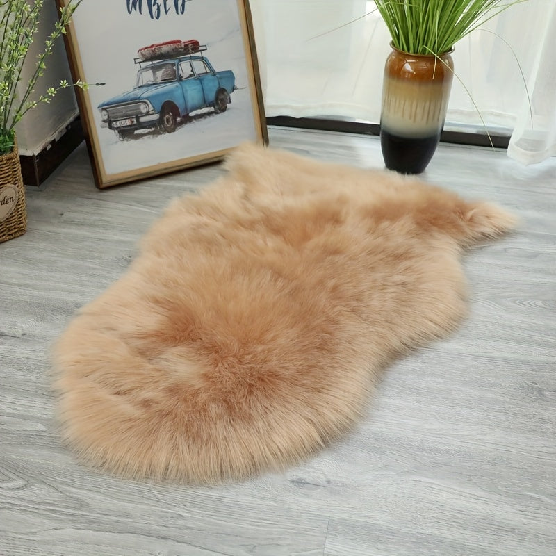 Waschbarer Teppich | Gemütlicher Plüschteppich