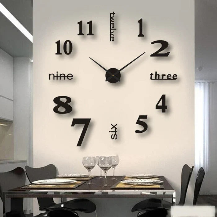 Moderne Wand­uhr mit Kreativem Design | Blickfang