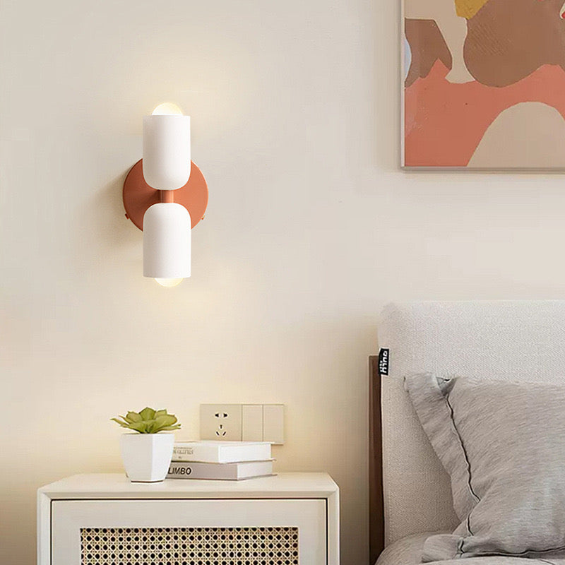 LED Wandleuchte mit Doppelkörper