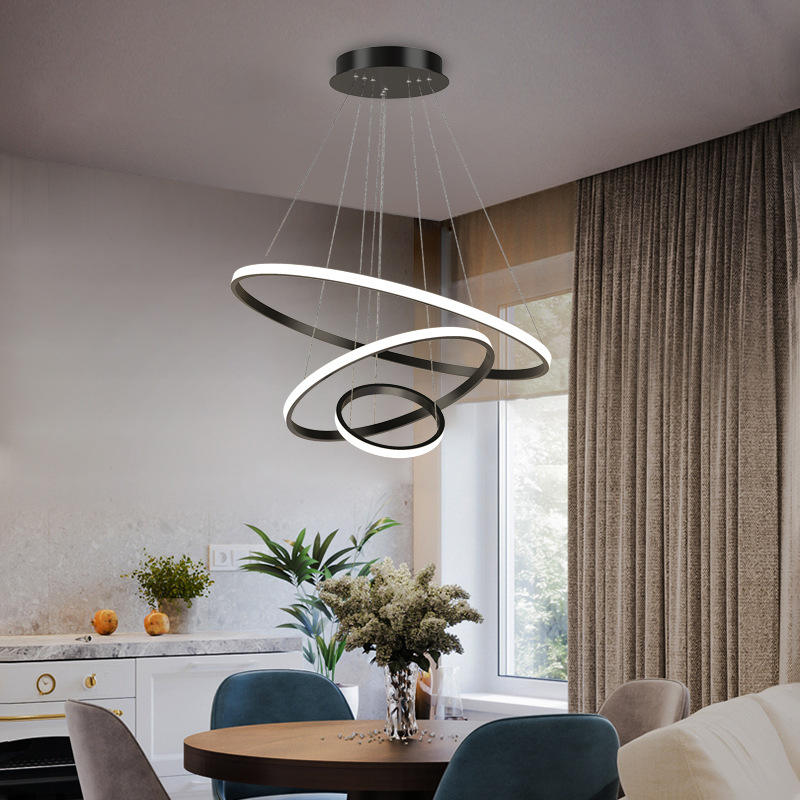 Deckenlampe Moderne mit 3 Ringe