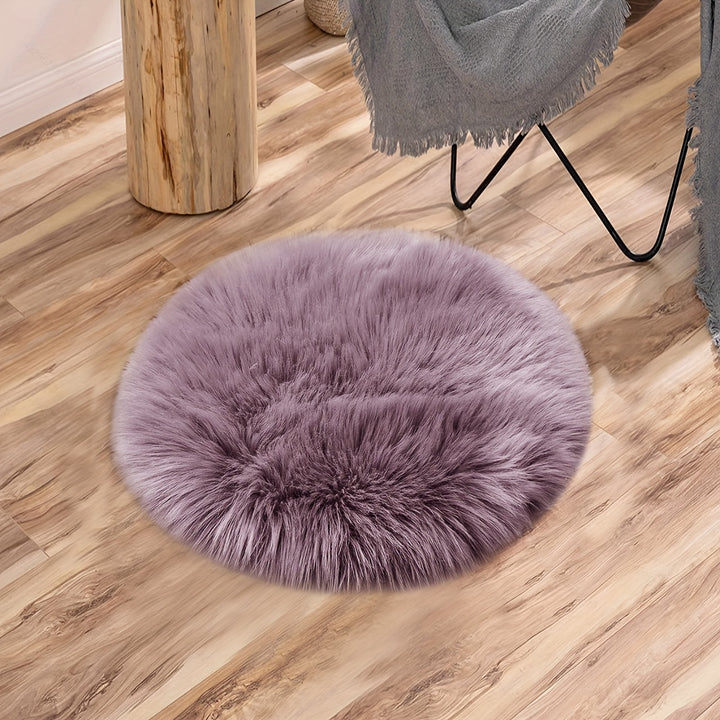 Teppich Rund | Flauschiger Luxus