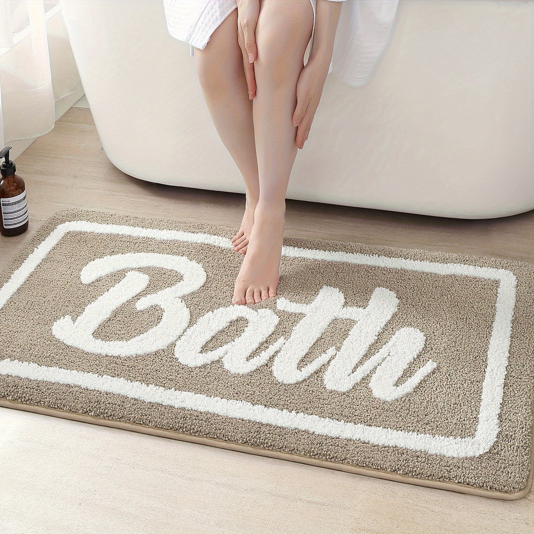 Badezimmer Teppich | Extra Weiche Fleece