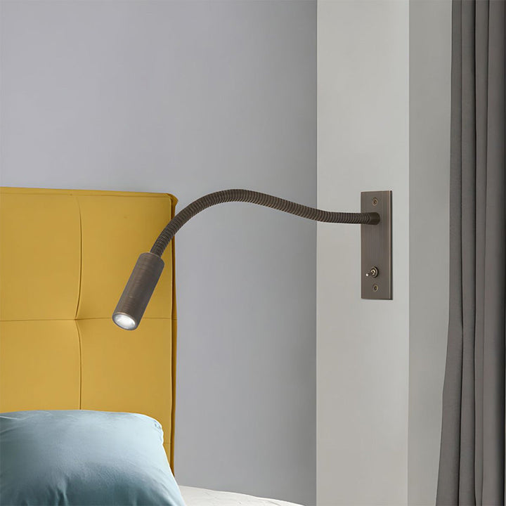 Wand Leselampe im Industrie Stil | Für Wohnzimmer und Schlafzimmer