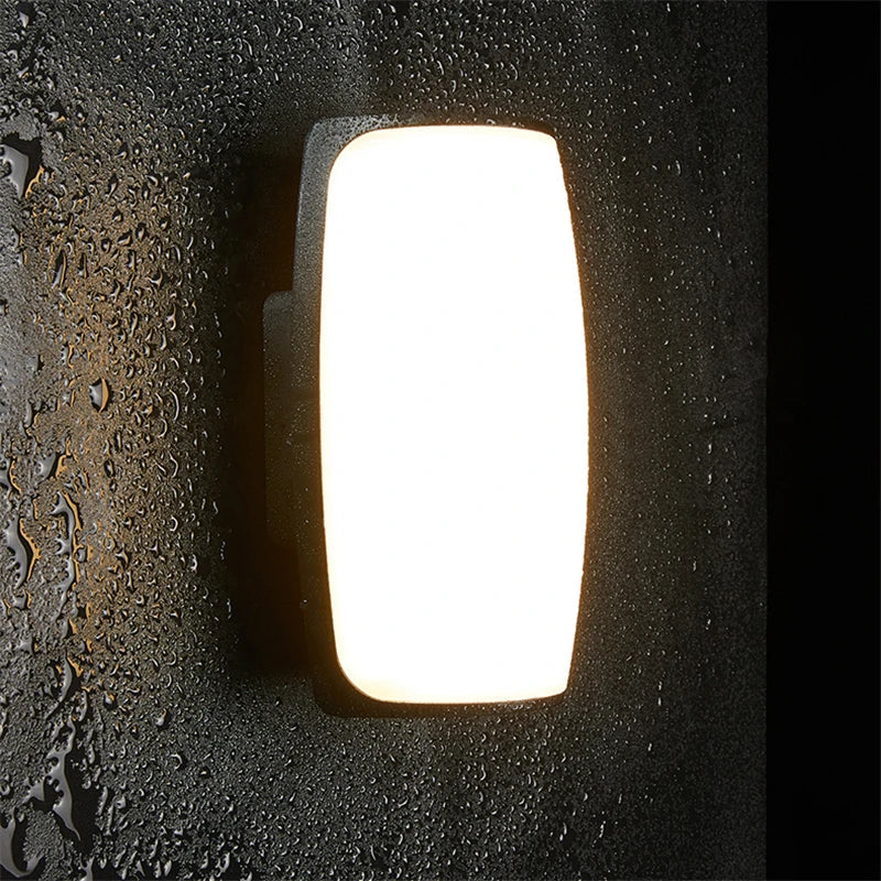 LED Außenwandleuchte Garten & Eingang | Schwarz