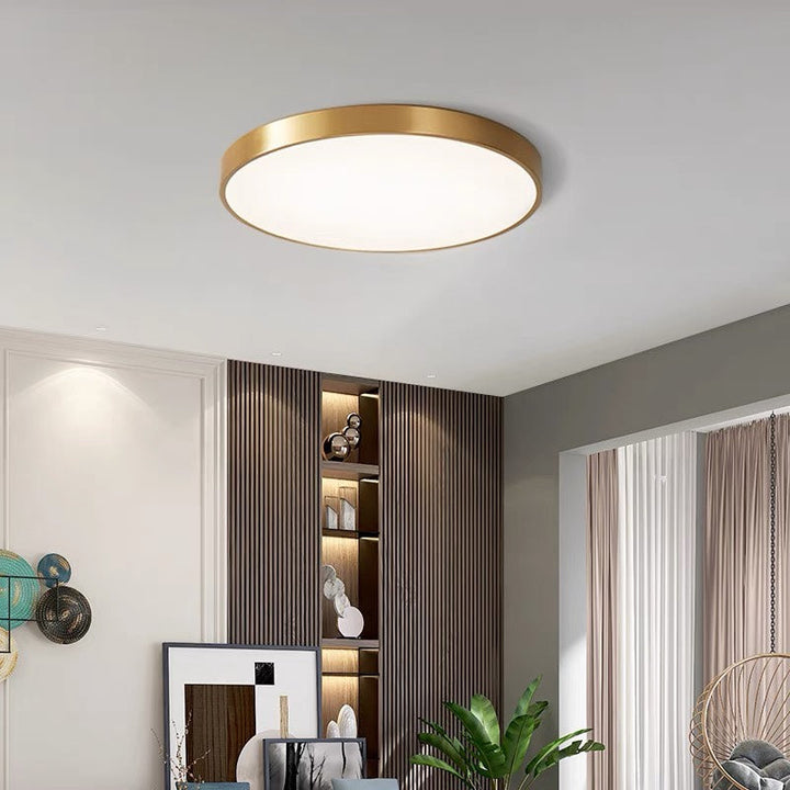 Wohnzimmer Deckenleuchte | Runde LED Deckenlampe Flush Mount