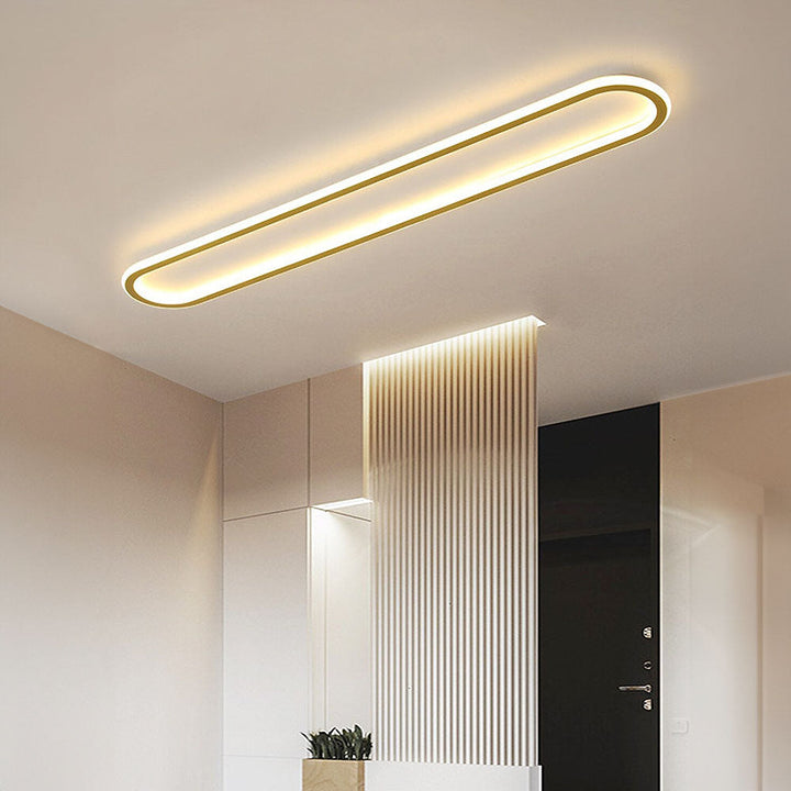 Wohnzimmer Deckenleuchte | Schlanke LED