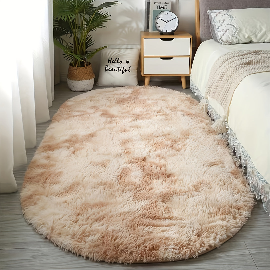 Teppich Luxuriöser Superweicher Ovaler