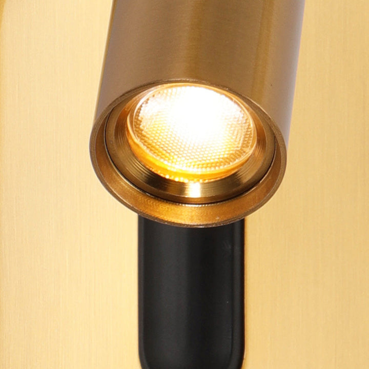 Wandmontierte USB Leselampe | Wiederaufladbar
