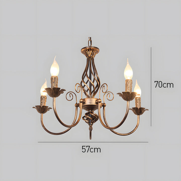 Esstisch Pendelleuchte | Vintage Bronze Elegante Beleuchtung
