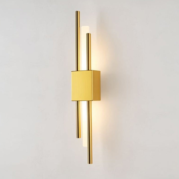 LED Wandleuchte | Schwarze & Goldene