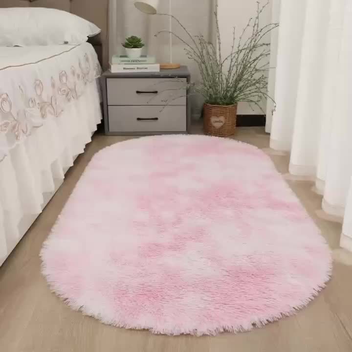 Teppich Luxuriöser Superweicher Ovaler