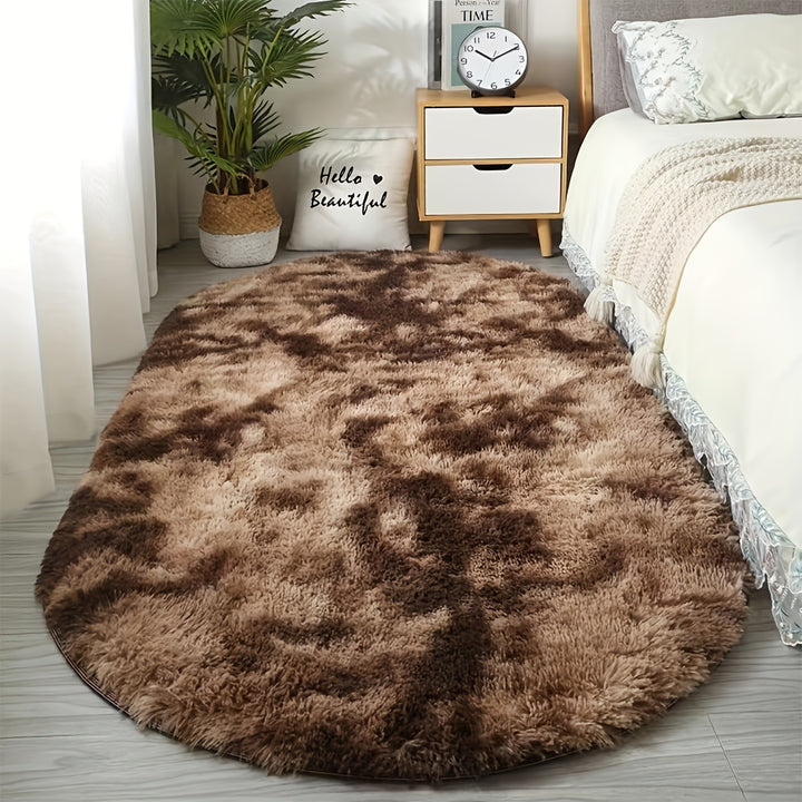 Teppich Luxuriöser Superweicher Ovaler