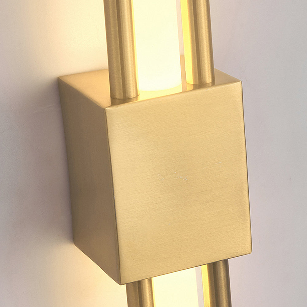 LED Wandleuchte | Schwarze & Goldene