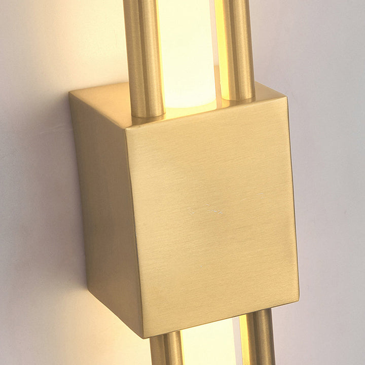 LED Wandleuchte | Schwarze & Goldene