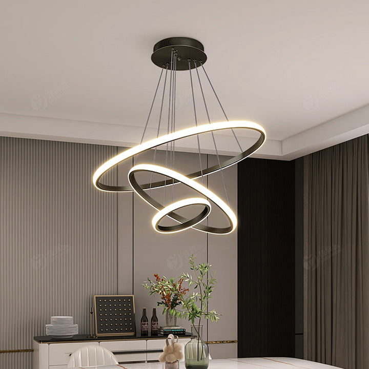 Deckenlampe Moderne mit 3 Ringe