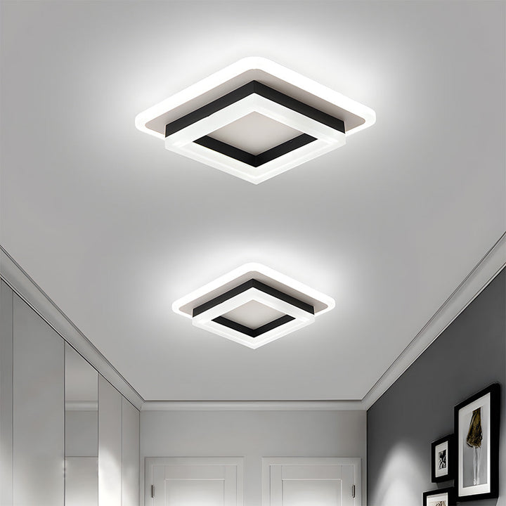 Wohnzimmer Deckenleuchte Quadratische LED