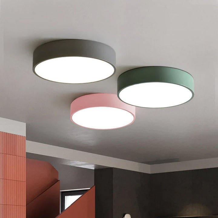 Wohnzimmer Deckenleuchte | Runde LED Deckenlampe Flush Mount
