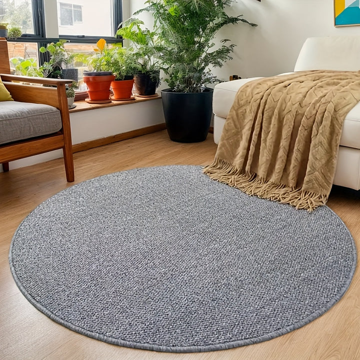 Runder Teppich | Minimalistische Eleganz