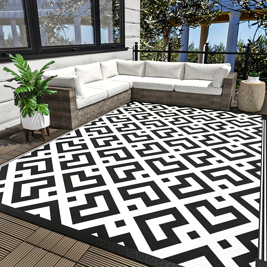 Outdoor Teppich Gewebte PP-Bodenmatte