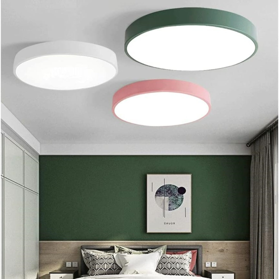 Wohnzimmer Deckenleuchte | Runde LED Deckenlampe Flush Mount