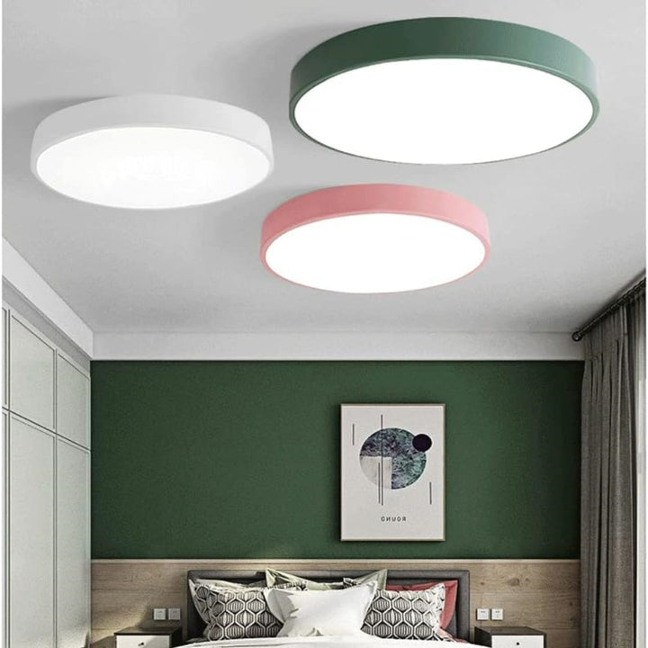 Wohnzimmer Deckenleuchte | Runde LED Deckenlampe Flush Mount