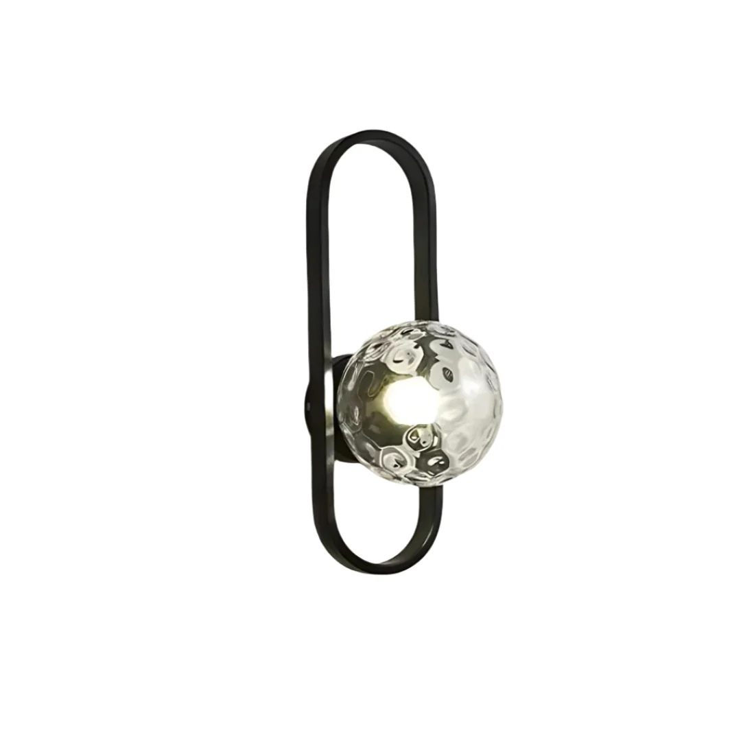 Wandleuchte aus Glas für Innenräume | Modernes Design