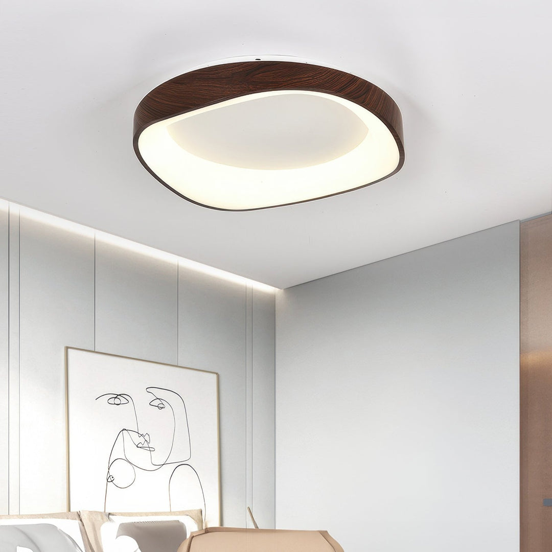 Deckenlampe Nordisches Künstlerisches Holzmaserung
