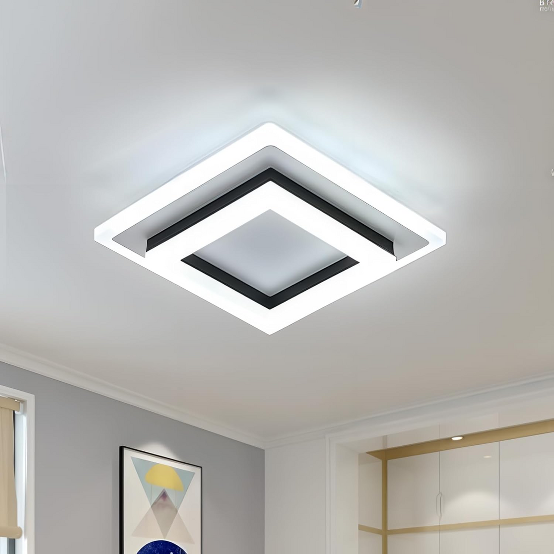 Wohnzimmer Deckenleuchte Quadratische LED