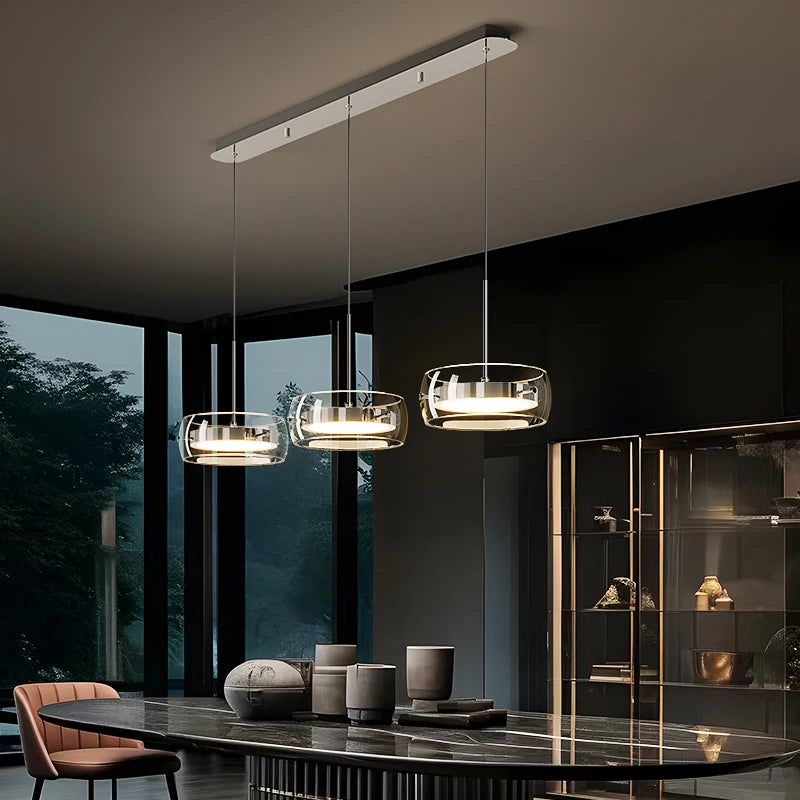 Esstisch Pendelleuchte | Elegantes Glasdesign für Esszimmer