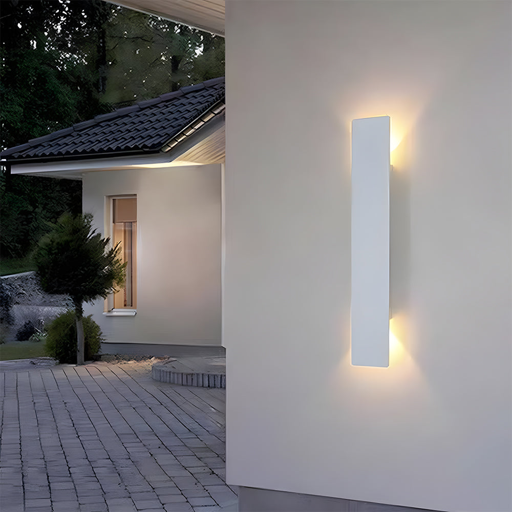 LED Wandleuchte aus Aluminium
