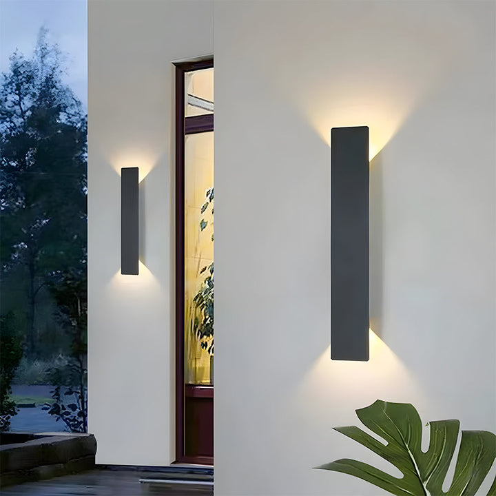 LED Wandleuchte aus Aluminium