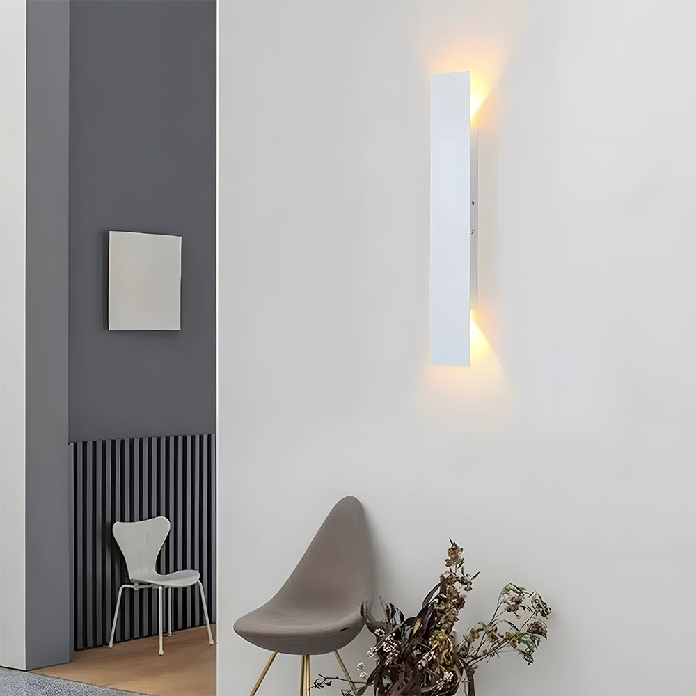 LED Wandleuchte aus Aluminium