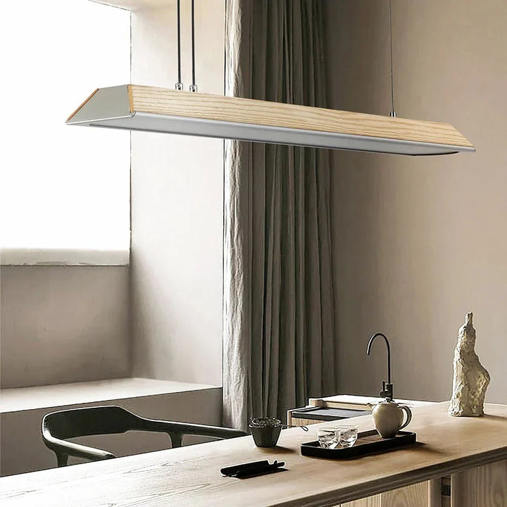 Esstisch Pendelleuchte | Holz- & Aluminium