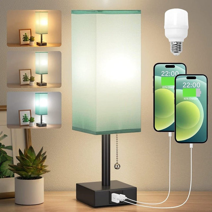 Tageslichtlampe | 3 Helligkeitsstufen & USB-Anschlüssen