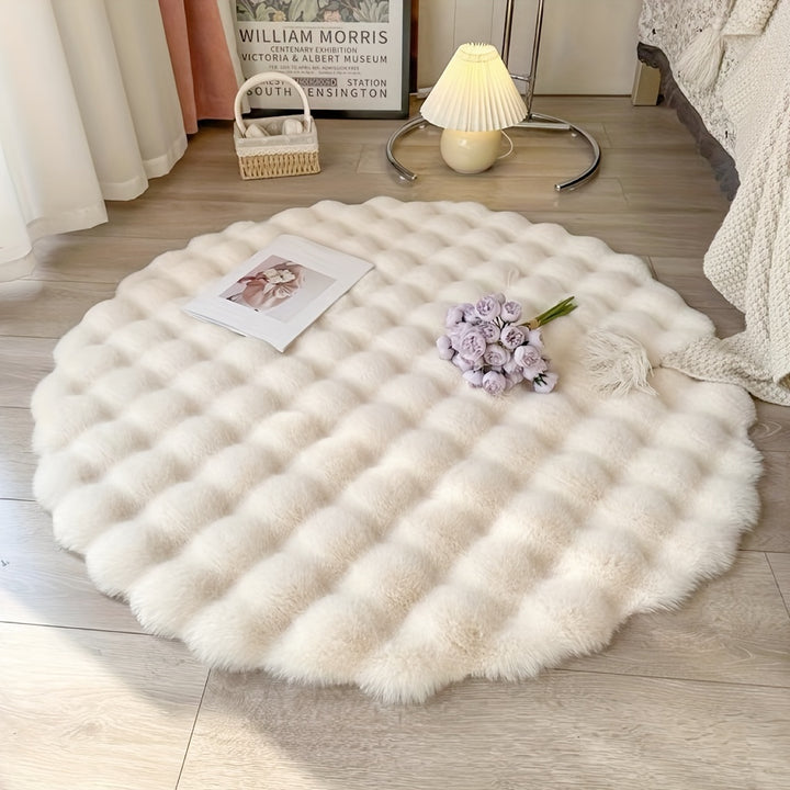 Teppich Rund | Weich, Warm & Waschbar
