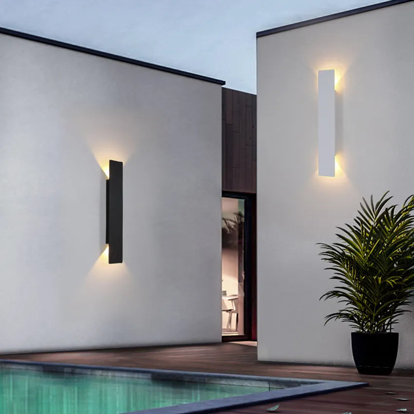 Moderne LED Wandleuchte Außen– Stilvolles aus Aluminium