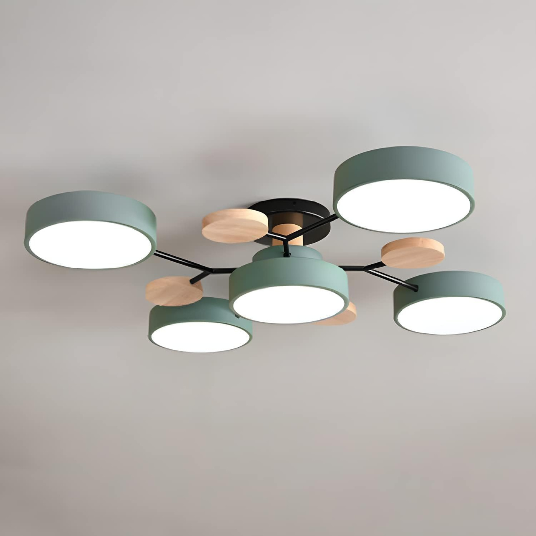 Moderne LED-Deckenleuchte für Wohnzimmer