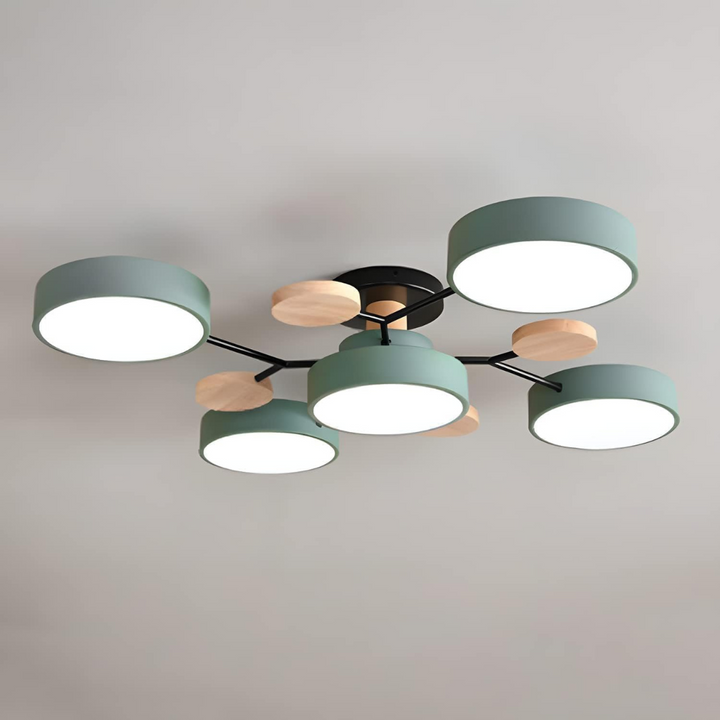 Moderne LED-Deckenleuchte für Wohnzimmer