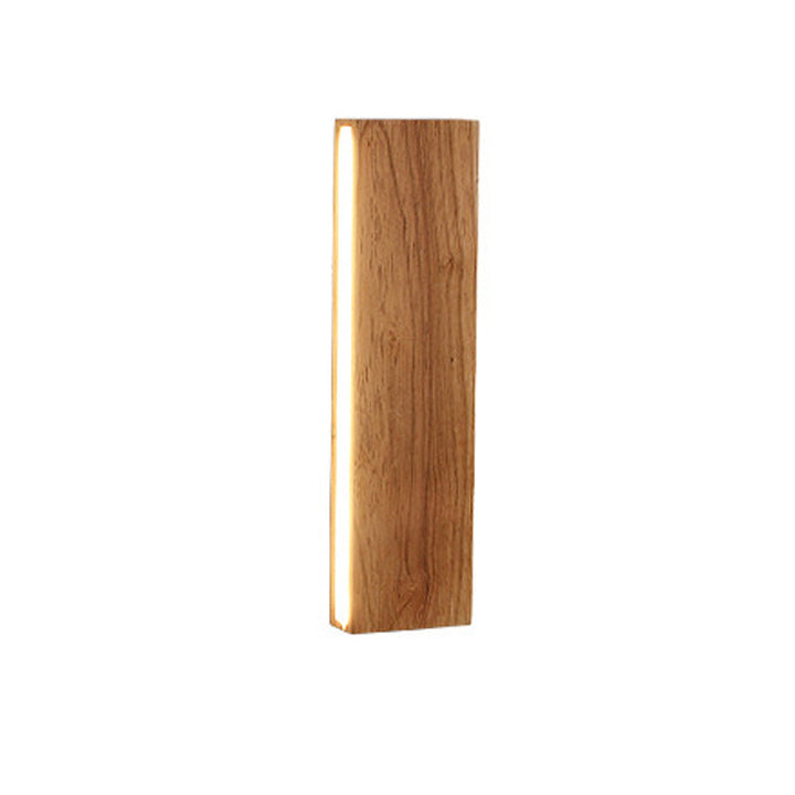 LED Wandleuchte aus Holz | Schlankes Design