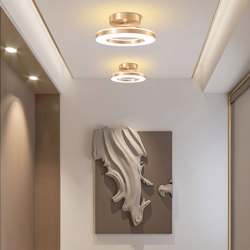 Esstisch Pendelleuchte | Eisen mit Gold-Finish