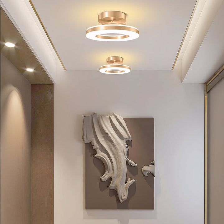 Esstisch Pendelleuchte | Eisen mit Gold-Finish